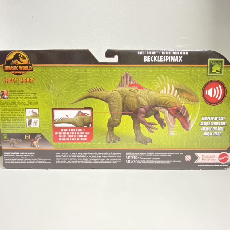 Becklespinax - Jurassic World Chaos Theory - MATTEL