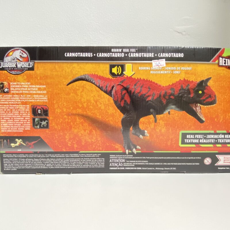 Carnotaurus - Jurassic World Reimagined - MATTEL