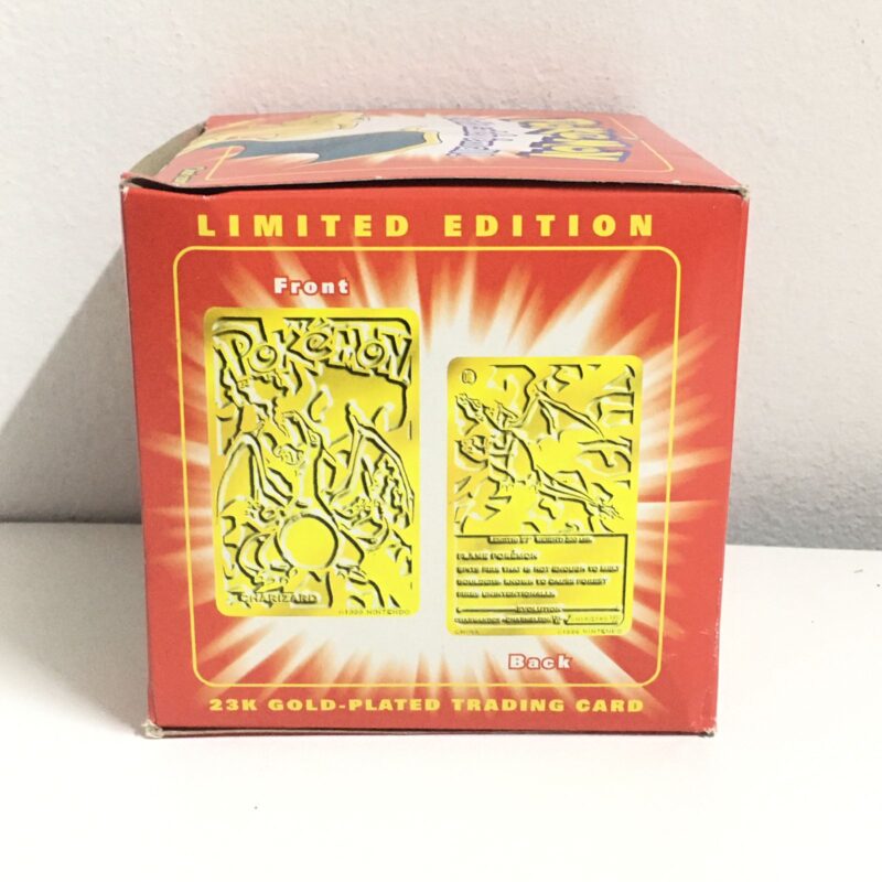 Charizard 23K Gold Plated Trading Card - Pokemon