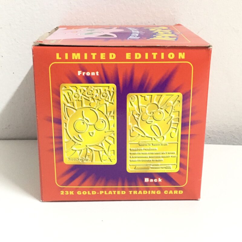 Jigglypuff 23K Gold Plated Trading Card - Pokemon