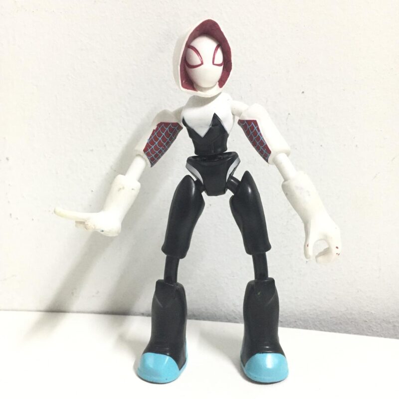 Spider-Gwen Ghost-Spider - Marvel Spider-Man Bend And Flex - Hasbro - 6"