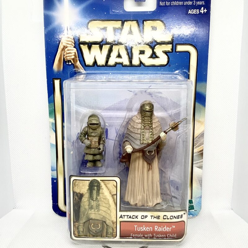 Tusken Raider with Child - Star Wars Saga Series - 3.75"