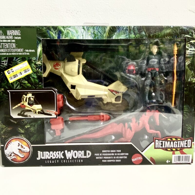 Chopper Chase Pack - Jurassic World Legacy Collection REIMAGINED - MATTEL