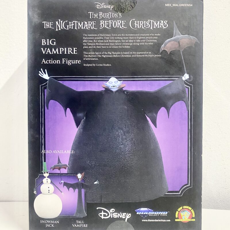 Big Vampire - The Nightmare Before Christmas - Disney - Diamond Select Toys - 8"