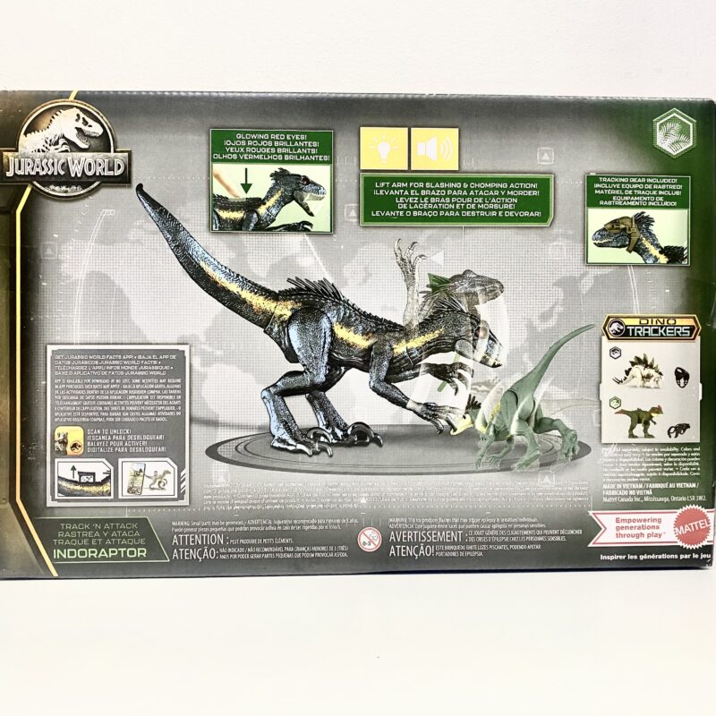 Indoraptor - Jurassic World Dino Trackers - MATTEL