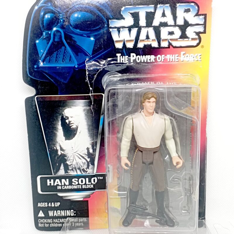 Han Solo & Carbonite Block - Star Wars POTF - 3.75"